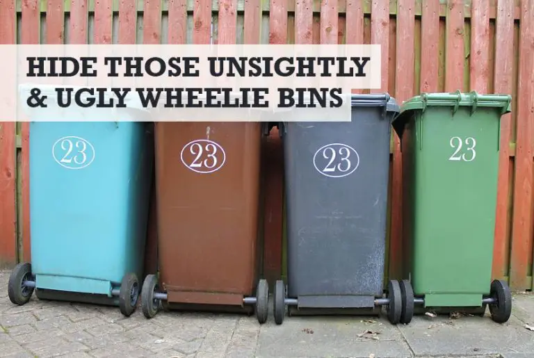 How to Disguise a Wheelie Bin in a Garden (7 Hide Tips)